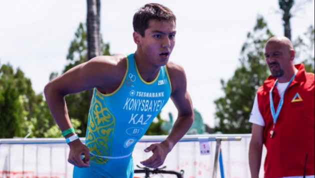 Казахстан завоевал золото и бронзу чемпионата Азии по триатлону