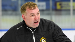 Российский тренер отправлен в отставку после шести поражений в чемпионате Казахстана по хоккею