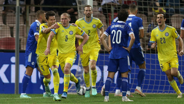 Назван победитель матча отбора ЧМ-2022 Казахстан - Босния и Герцеговина