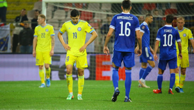 Сборная Казахстана по футболу не может выиграть уже 13 матчей подряд