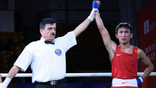 20-летний казахстанский боксер вышел в полуфинал чемпионата мира и гарантировал медаль
