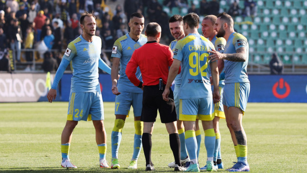 "Астана" понесла серьезные потери в составе перед матчем с "Кайратом"