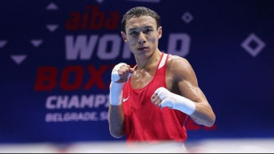 Казахстан выиграл первую золотую медаль на ЧМ по боксу