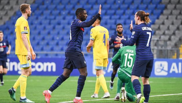 Во Франции назвали главную опасность матча с Казахстаном в отборе на ЧМ-2022