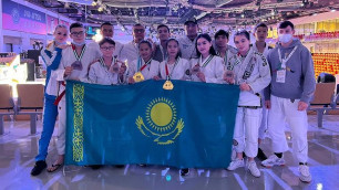 Казахстан завоевал 56 медалей и вошел в тройку лучших на ЧМ по джиу-джитсу