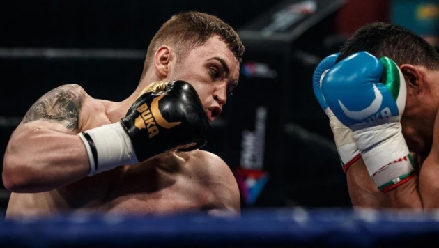 Казахстанский боксер узнал соперника по бою в андеркарте за титул "суперчемпиона"