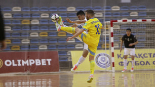 Прямая трансляция второго товарищеского матча Казахстан - Узбекистан по футзалу