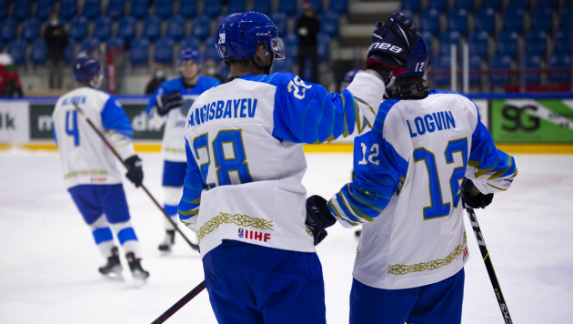 Казахстанская "молодежка" одержала вторую победу на ЧМ по хоккею