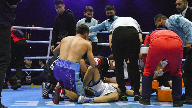 "Его зашатало, но...". Казахстанец прокомментировал нокаут в титульном бою и пожелал сопернику здоровья