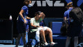 Обидчица Путинцевой не смогла доиграть матч на Australian Open и покинула корт на коляске