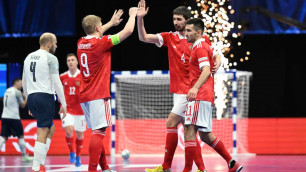 Сборная России по футзалу начала Евро-2022 с разгромной победы