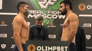 Небитый казахстанский боксер прошел взвешивание перед возвращением на ринг