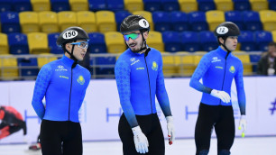 Сборная Казахстана по шорт-треку вышла в полуфинал Олимпиады в Пекине