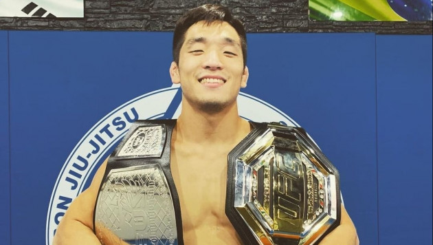 "Стану чемпионом". Корейский боец хочет забрать пояс в Казахстане и попасть в UFC
