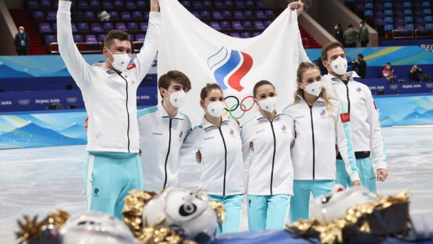 Россия стала первой в фигурном катании на Олимпиаде после допинг-скандала