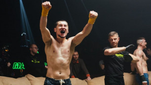 Казахстанский боец впервые стал чемпионом Mahatch
