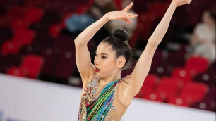 Казахстанская гимнастка выиграла медаль на Гран-при в Москве
