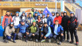 Казахстанские журналисты-горнолыжники провели соревнования на Шымбулаке