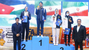 Казахстанская таеквондистка завоевала золото и путевку на чемпионат Азии