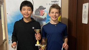 13-летний талант из Казахстана разгромил первую ракетку Китая и сразится за очередной титул