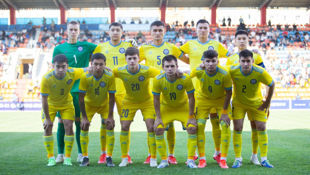 Стал известен состав сборной Казахстана на матч молодежного Евро с Шотландией