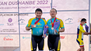 Сборная Казахстана впервые завоевала медаль в паравелоспорте на чемпионате Азии