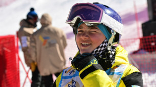 16-летняя казахстанка завоевала вторую медаль на чемпионате мира по фристайл-могулу