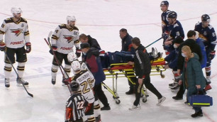 Появились подробности о состоянии хоккеиста сборной Казахстана после жуткой травмы