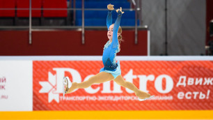 13-летняя фигуристка исполнила сложный прыжок олимпийской чемпионки