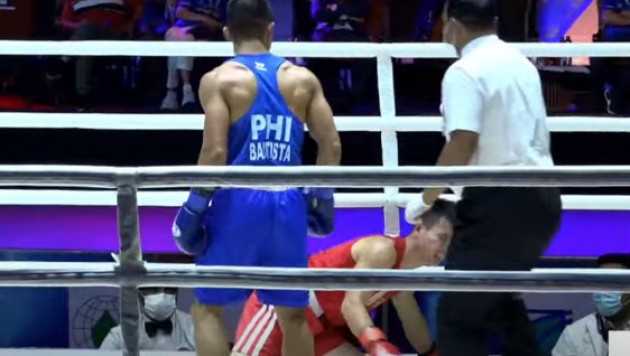 С жестким нокаутом вышел в финал соперник казахстанского боксера в Таиланде