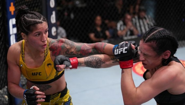 Цена победы. Девушка-боец UFC показала изуродованное лицо после боя