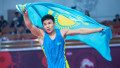 Казахстанский борец завоевал серебро чемпионата Азии в Монголии