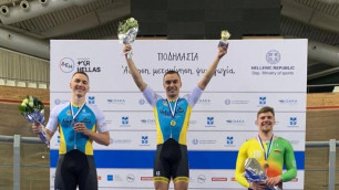 Казахстанские велотрекисты завоевали медали "Большого приза Афинского трека"