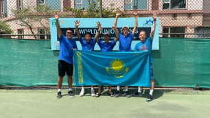 Казахстанские теннисисты впервые в истории пробились на ЧМ среди юношей