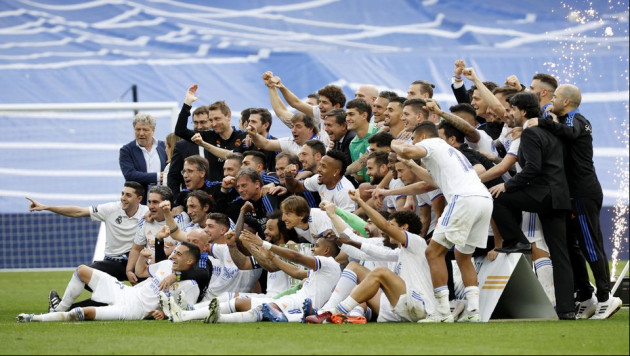 "Реал" досрочно стал чемпионом Испании по футболу