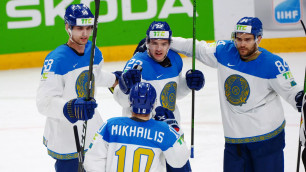 Прямая трансляция матча сборной Казахстана перед стартом ЧМ по хоккею