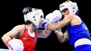 Чемпионка мира из Казахстана очаровала необычным "нокаутом" на ЧМ по боксу