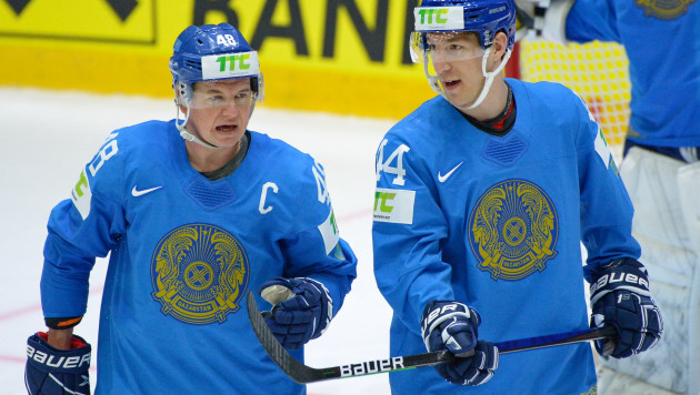 Названы звезды Казахстана после первой победы на ЧМ-2022 по хоккею