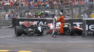 Сын Шумахера попал в аварию на Гран-при Монако