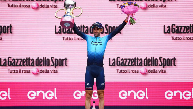 Нибали из "Астаны" завершает карьеру: Винокуров оценил его выступление на последней "Джиро д’Италия"