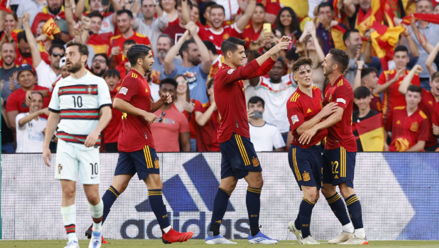 Испания упустила победу над Португалией в первом туре Лиги наций