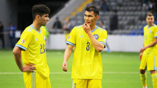 В России отметили роль Алипа в победном матче Казахстана в Лиге наций