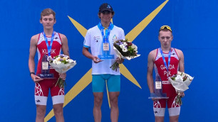 Казахстанец победил на Кубке Европы по триатлону в Польше