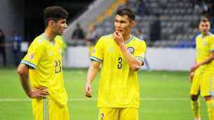 Стал известен состав Казахстана на матч за лидерство в группе Лиги наций