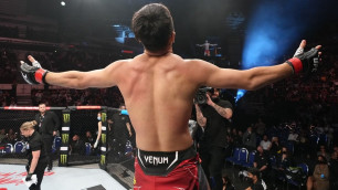 Казахский боец из Китая получил 50 тысяч долларов за дебютную победу в UFC