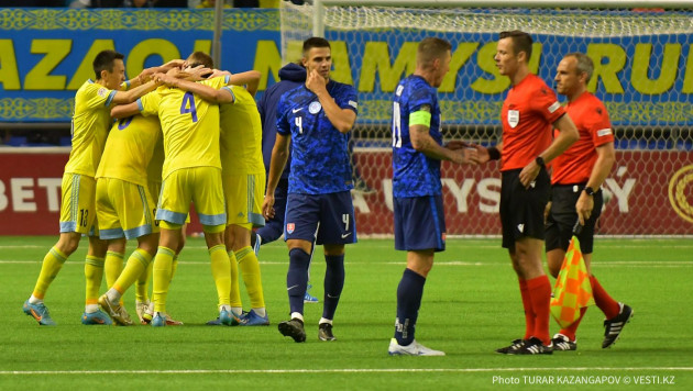 Гол казахстанского футболиста в Лиге наций назвали настоящей катастрофой