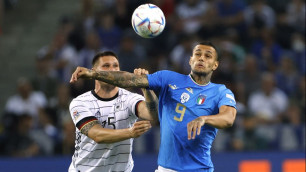 Германия забила пять мячей Италии в матче Лиги наций