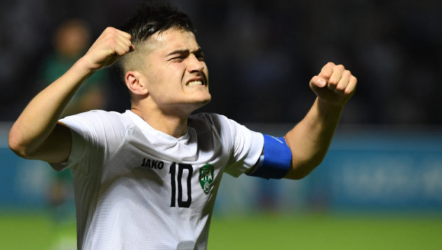 Футболист "Кайрата" забил гол-красавец и вывел Узбекистан в финал Кубка Азии