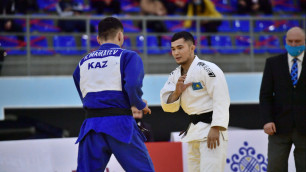 Казахстан завоевал золото на Гран-при по дзюдо