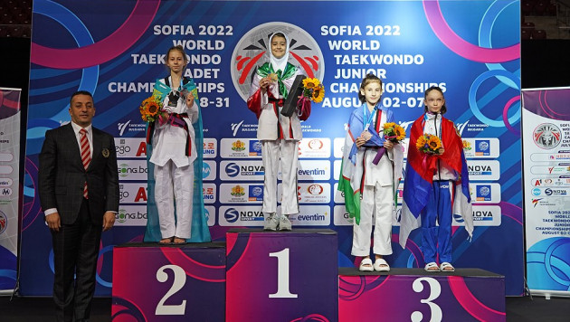 Казахстан выиграл две медали на ЧМ по таеквондо